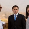 Tom Shadyac on the set with Morgan Freeman and Steve Carrel